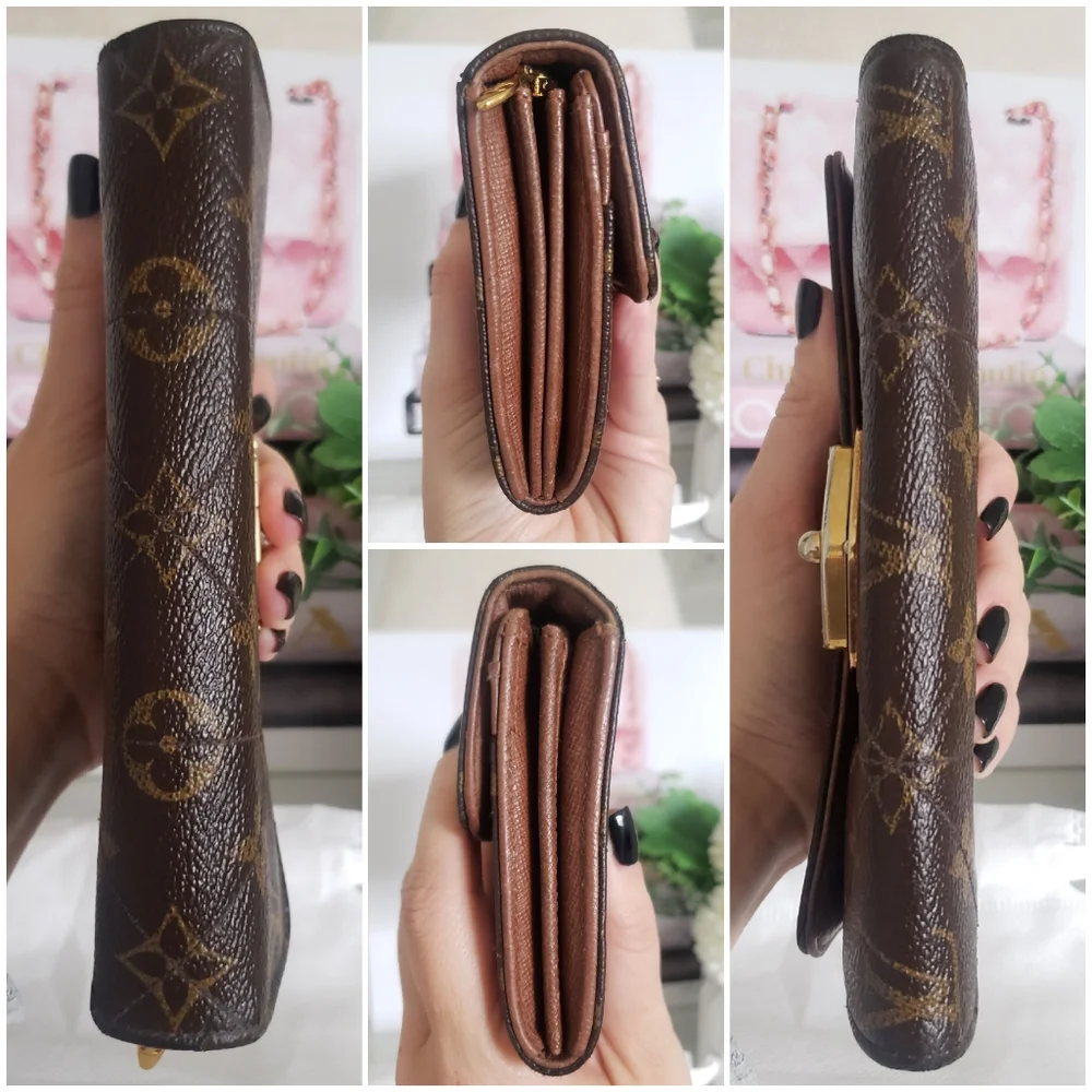 *SOLD* Authentic Pre-owned Louis Vuitton Sarah Etoile Long Wallet - Picture 9 of 13